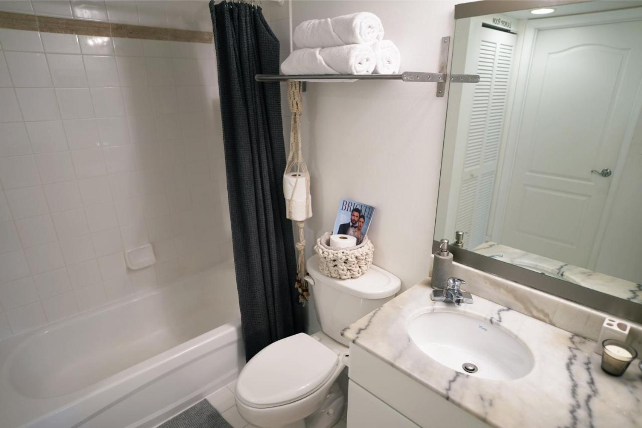 4 Bed Full Condo In Miami With Skyline & Sea View 외부 사진