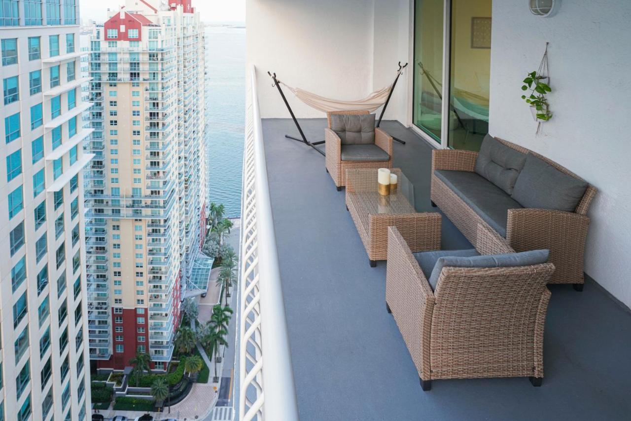 4 Bed Full Condo In Miami With Skyline & Sea View 외부 사진
