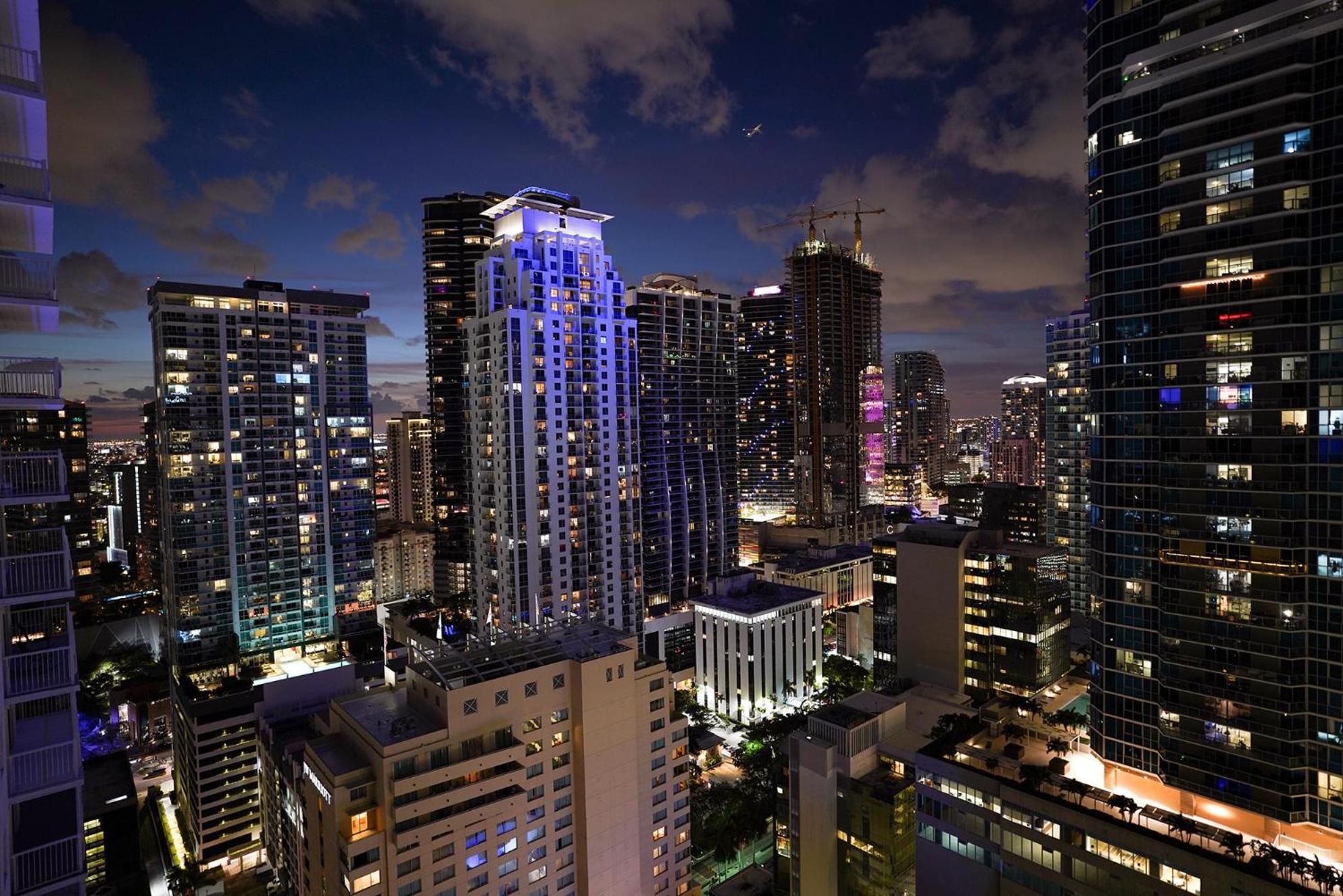 4 Bed Full Condo In Miami With Skyline & Sea View 외부 사진