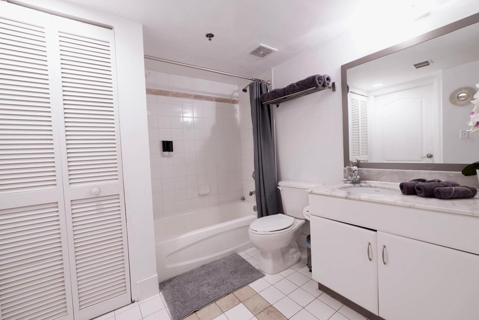 4 Bed Full Condo In Miami With Skyline & Sea View 외부 사진